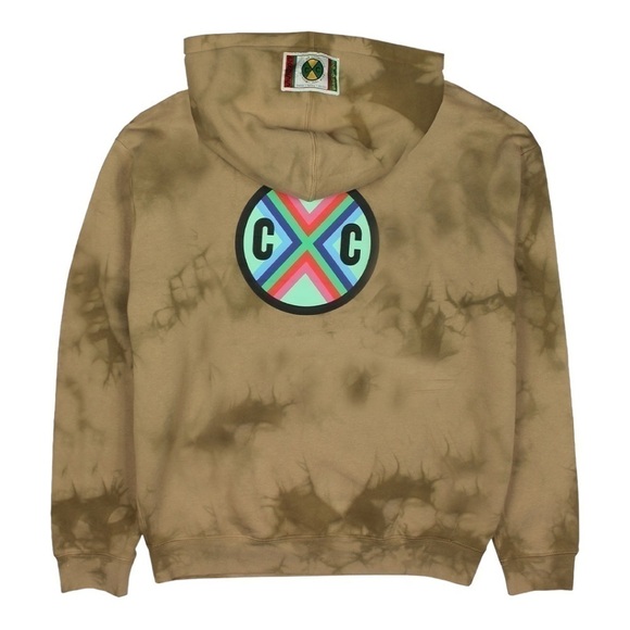 Cross Colours New Circle Logo Hoodie - Clay Crystal - Picture 2 of 13
